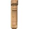 Ekena Millwork Merced Craftsman Rough Sawn Bracket w/ Offset Brace, Western Red Cedar, 6"W x 14"D x 26"H BKT0604X14X26MRC04RWR - alternate 3